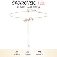 施華洛世奇（SWAROVSKI）  Y型項鏈女 浪漫嫵媚女  蝴蝶結(jié) 項鏈5447082