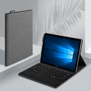 久宇適用于 華為MateBook E 2019鍵盤(pán)保護套PAK-AL09藍牙鍵盤(pán)皮套BL-W09/W19殼 輕奢灰【保護套+藍牙鍵盤(pán)】 MateBook E平板BL-W09/BL-W19