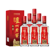 瀘州老窖 特曲 濃香型高度白酒 婚宴送禮 42度 500mL 6瓶 瀘州老窖特曲