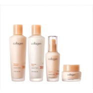 伊思（It’s skin）膠原蛋白化妝品護(hù)膚水乳套裝禮盒補水 四件套