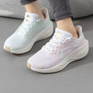 耐克（NIKE）女鞋 2025秋季新款運動鞋戶外休閑鞋飛線輕便減震透氣飛馬跑步鞋 微綠/白色/泡沫粉/俏皮粉 39