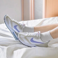 耐克（NIKE）鞋子女鞋休閑鞋 24秋季新款運動(dòng)鞋AIR MAX氣墊緩震舒適低幫跑步鞋 DC4068-100 幻影灰白紫 36