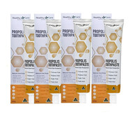 Healthy Care蜂膠牙膏120g 保護(hù)牙齒健康口腔去煙漬 HC 4支裝