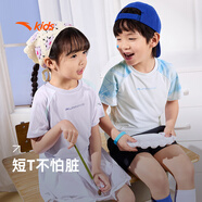 安踏兒童短袖T恤男女運動速干衣夏季透氣小童寶寶T恤衫A372429102H