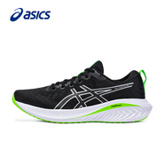 asics亞瑟士跑步鞋男鞋減震回彈運(yùn)動(dòng)鞋舒適透氣耐磨跑鞋GEL-EXCITE 10 黑色/銀色 39.5