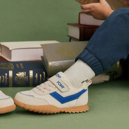 普尼  KIDS SOHO-K男鞋女鞋運動(dòng)鞋2023休閑鞋透氣時(shí)尚運動(dòng)鞋 234K1SO58NB 白/藍 27 適合腳長(cháng)約161-170mm