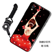 漢牌 適用小米紅米Redmi 9A手機殼保護套 攝像鏡頭全包磨砂防摔個性潮男女卡通款軟外殼 翩翩起舞 紅米Redmi 9A