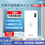 酷易充【2024年新款wifi6】隨身wifi移動無線wifi三網(wǎng)5Ghz全國通用免插卡便攜式車載高速無限流量上網(wǎng)卡 三網(wǎng)任意切換 雙頻WiFi6【一萬毫安充電寶】