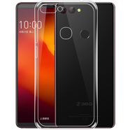 拓蒙 360N7PRO/1809-A01手機殼保護套N7 lite硅膠全包防摔殼1807 360N7PRO/1809-A01 防摔透明殼+小熊頭手機指環(huán)支架