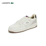 LACOSTE法國(guó)鱷魚(yú)男鞋L001系列百搭時(shí)尚板鞋休閑鞋|48SMA0104 40F/米白色/膠色 41 7.5 