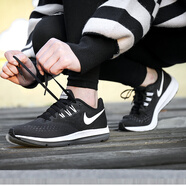耐克（NIKE）女鞋跑步鞋新款透氣防滑耐磨輕便舒適透氣休閑鞋運動(dòng)鞋 898485-001 36