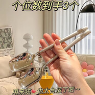 CTRLEND夏天西瓜勺子高顏值家用湯勺喂飯勺學(xué)生吃飯勺子筷子便攜套裝 西瓜勺【3個(gè)裝】本色