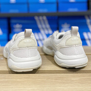 阿迪達(dá)斯 （adidas）男鞋女鞋冬季新款運動鞋三葉草透氣輕便情侶跑步鞋復(fù)古時尚休閑鞋 ID0551/灰色 36.5