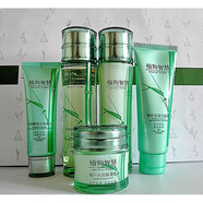 植物智慧套裝翠葉水潤(rùn)保濕護(hù)膚品禮盒洗面奶水乳面霜隔離雅格麗白 乳液100ML