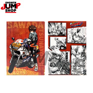SHONEN JUMP SHOP官方家庭教師彩圖文件夾澤田綱吉彭格列家族周邊 家庭教師 名場景文件夾 澤田綱吉