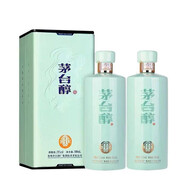 茅臺貴州茅臺集團(tuán) 茅臺醇系列 53度柔和醬香型白酒【新老款隨機(jī)發(fā)貨】 53度 500mL 2瓶 送禮袋茅臺醇天青