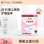 三洋三洋產(chǎn)褥墊孕產(chǎn)婦護理墊成人老人嬰兒一次性床墊隔尿墊月經(jīng)墊 【M碼】44*60cm*2片