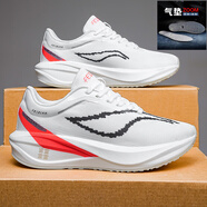 李寧（LI-NING）李寧赤兔9pro碳板跑鞋男童學(xué)生秋冬季青少年體育競速運動(dòng)鞋跑步鞋 標準白-配zoom氣墊超臨界科技爆 34