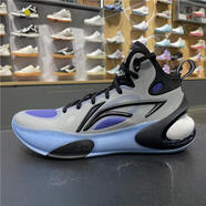 李寧籃球鞋男子2024秋季馭帥17輕量回彈中幫籃球專(zhuān)業(yè)比賽鞋 ABAT043 馭帥17 川石灰/黑色 ABAT043-2 43.5