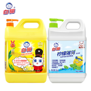 白貓檸檬洗潔精套裝10kg(紅茶+薄荷) A類食品用去油祛味