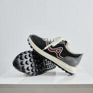 雅格獅丹（Aquascutum）【奢侈品牌】夏德訓(xùn)鞋網(wǎng)面男士休閑鞋舒適透氣百搭低幫輕便運(yùn)動(dòng)鞋 深藍(lán)色 41