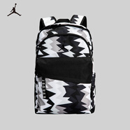 NIKE JORDAN 耐克AJ雙肩背包大學(xué)生電腦包男女大容量書(shū)包 黑色/棉花糖 4/7【40*25*15cm 約15L】