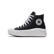 匡威（Converse）女子 ALL STAR系列 厚底高幫松糕帆布鞋 568497C 36碼US5.5碼