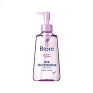 碧柔（Biore）洗面奶 溫和卸妝潔面乳新款 保濕補水深層清潔毛孔臉部 卸妝 深層凈透卸妝油150ml