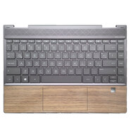 適用  ENVY X360 13-AR TPN-W141 背光鍵盤(pán)帶C殼 木紋版本 原裝全新歐文木紋一套