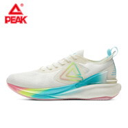 匹克（PEAK）態(tài)極6.0跑步鞋冬季款耐磨減震回彈自適應(yīng)專業(yè)訓(xùn)練運(yùn)動鞋男跑鞋女 ET41677H米白/冰蘭（男款） 40