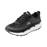 斯凱奇GO GOLF ULTRA MAX男士網(wǎng)布透氣綁帶高爾夫球鞋 黑色/白色(BKW) 40 7.5