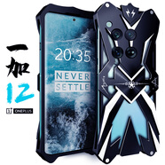 龍豈一加12R手機殼金屬邊框全包防摔保護套1+一加11新款高端CPH2611一家12外殼PJD110散熱硬鐵殼PBH110 一加12 雷神【全金屬鋁合金】