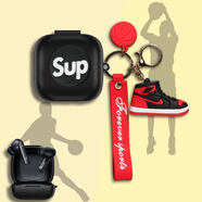 舟泰光適用蒞萊（Linklike）Halo真無(wú)線(xiàn)藍牙耳機保護套6麥ANC主動(dòng)降噪Linklike硅膠殼TORRAS圖拉斯Halo 黑色殼_sup圖案_AJ鞋