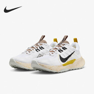NIKE/耐克Juniper Trail 2男鞋運(yùn)動(dòng)跑鞋輕便低幫緩震訓(xùn)練戶外跑步鞋 DM0822-101 白黃 41