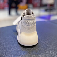 阿迪達斯 （adidas）三葉草男鞋2025夏季新款ZX 1K BOOST低幫時尚緩震輕便休閑跑步鞋 GX0783元祖灰/帆白 42 (260mm)
