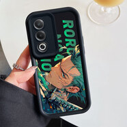 韓菲琪 OPPO A3活力版手機(jī)殼PKD110保護(hù)套A3X天眼階梯黑神話PKD130卡通可愛磨砂殼5G軟硅膠全包防摔外殼 【本博金剛砂】索隆 OPPO A3活力版