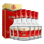 五糧液股份公司出品 濃香型白酒 送禮佳品  新老包裝隨機(jī) 富貴天下 52度 500mL 6瓶 牡丹幸福