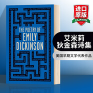 英文原版 艾米莉狄金森詩(shī)集 The Poetry of Emily Dickinson Word Cloud Classics Flexibound