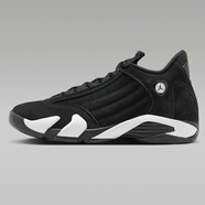 Jordan Air Jordan 14 經(jīng)典男士籃球鞋防滑耐磨支撐實戰(zhàn)戰(zhàn)靴運動鞋 黑白 41