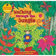 Walking Through the Jungle英文兒童啟蒙繪本Barefoot Books書籍暢銷書暢銷書 Walking Through the Jungl