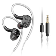 竹林鳥(niǎo)驚鴻Z3雙動(dòng)圈HIFI音質(zhì)有線耳機(jī)掛耳式耳塞發(fā)燒級(jí)高清有麥直播音樂(lè)K歌聽(tīng)聲辨位電競(jìng)游戲2025新款 磨砂黑-3.5MM無(wú)麥版
