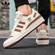三葉草（Adidas）低幫板鞋男 FORUM LOW時(shí)尚潮流舒適運(yùn)動(dòng)休閑鞋 IG3900 43