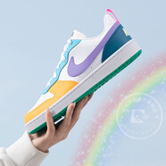 耐克（NIKE）官方 艦店女鞋 2025夏季新款1運動鞋耐磨透氣休閑鞋 【彩虹鴛鴦】 35.5