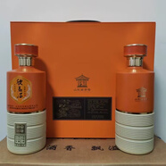 欣馬白酒禮盒窖藏珍品貴賓級品鑒酒原漿古釀黃藍融匯東營(yíng)特產(chǎn)純糧固態(tài) 52度 500mL 2瓶 窖藏珍品兩瓶禮盒