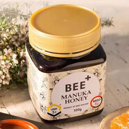 新西蘭進口bee+麥盧卡花umf5十蜂蜜500克天然胃健康 Beeplus麥盧卡蜂蜜5+500gbee+