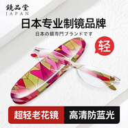 鏡品堂老花鏡女防藍光老花鏡男士高清防輻射護目眼鏡京東自營七夕節(jié)禮物