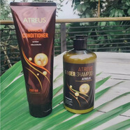 愛茉莉泰國生姜洗發(fā)水控油蓬松去屑強韌發(fā)質(zhì)老姜汁發(fā)洗發(fā)露調(diào)節(jié)油脂分泌 1洗1護套裝