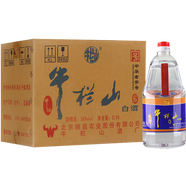 牛欄山二鍋頭 2000ml（2L）桶裝 大毫升 酒 泡藥酒 濃香風(fēng)格 38度 2L 6桶 牛欄山牛桶整箱裝