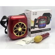 中性監控新款YSA20廣場(chǎng)舞藍牙音箱背帶戶(hù)外彩燈音響便攜晨練帶無(wú) 紅色