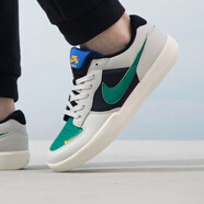 耐克（NIKE）男鞋 2025新款EBERNON低幫板鞋透氣休閑鞋運(yùn)動(dòng)鞋復(fù)古板鞋 SB板鞋/淺骨色/孔雀綠 44 (內(nèi)長(zhǎng)280mm)